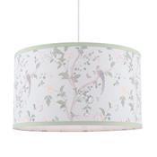 Laura Ashley Summer Palace Eau De Nil Green Cotton Drum Shade 38cm image