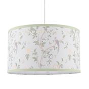 Laura Ashley Summer Palace Eau De Nil Green Cotton Drum Shade 38cm image