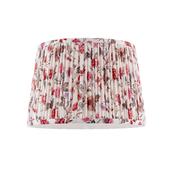 Laura Ashley Lingmell Trail Cream Cotton Tapered Drum Shade 30cm/12 inch image