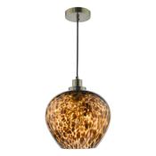 LEANDRA 1LT PENDANT TORTOISESHELL