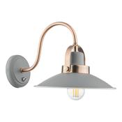 LIDEN 1LT WALL LIGHT GRAPHITE COPPER image
