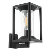 MACKENZIE IP65 WALL LIGHT BLACK image