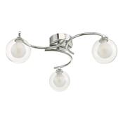 NAKITA 3LT SEMI FLUSH POL CHR CW CLEAR/ OPAL GLS