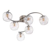 NAKITA 6LT SEMI FLUSH ANT BRA CW CHAMPAGNE OPEN GL image