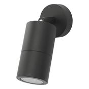 ORTEGA 1LT W/LT BLACK ADJUSTABLE IP65