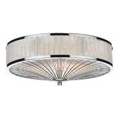 OSLO 3LT FLUSH POL CHR WHITE