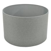 PYRAMID GREY LINEN DRUM SHADE 46CM image