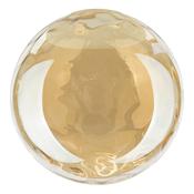 RIPPLE CHAMPAGNE DIMPLE GLASS 25CM
