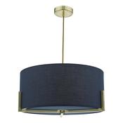 SANTINO 3LT PENDANT NAVY BLUE/ GOLD