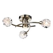 SEATTLE 3LT SEMI FLUSH ANT BRA