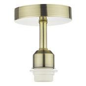 ACCESSORIES 1LT SEMI FLUSH SHADE SUSPENSION ANT BR