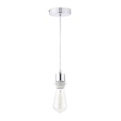 ACCESSORIES 1LT POL CHR E27 SUSPENSION WITH CLEAR