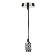 ACCESSORIES 1LT E27 DECORATIVE SUSPENSION GUN META