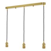 ACCESSORIES 3LT BAR SUSPENSION BRASS WITH BLACK CA