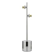 SPIRAL 2LT TABLE LAMP POLISHED CHROME FRAME ONLY