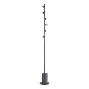 SPIRAL 6LT FLOOR LAMP BLACK FRAME ONLY image