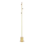 SPIRAL 3LT FLOOR LAMP PAINTED GOLD FRAME ONLY image
