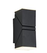 Montana LED Outdoor Wall Light, Black image