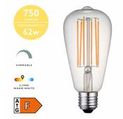 E27 LED FILAM RUSTIC LAMP 7W 750LM D image