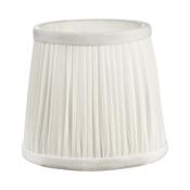 ULYANA PLEATED SHADE 14CM IVORY image