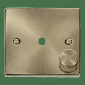 VPAB 1 GANG DOUBLE DIMMER PLATE &amp; KNOBS image