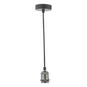 WACO 1LT E27 SUSPENSION PENDANT BLACK CHROME image