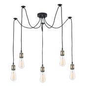WACO 5LT PENDANT ANTIQUE BRASS MATT BLACK image