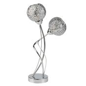 Souk  Table Lamp - Chrome &amp; Laser Cut Shades image