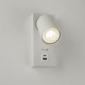 Moon 1 USB Switched, GU10, Sand White
