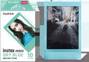 Mini INSTAX FILM  Sky Blue (10 sheet) * image