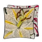 Flowered Craie Cushion - Indaba Design image