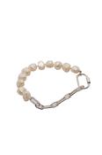 Popcorn Bracelet - Sterling Silver &amp; Pearls