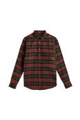 Argila Button Down Woven Shirt - Green Check image