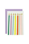 Birthday Candles by Rozalina Burkova - Greeting Card