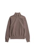 Norse Standard Half Zip Sweatshirt - Walnut