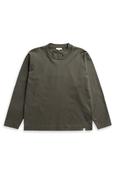 Isefjord Compact Cotton LS Tee Shirt - Beluga image