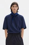 MHL. Tipped Scout Lambswool Scarf - Cobalt/Indigo image