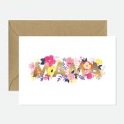 Greeting Card - Mama Flowers
