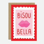 Greeting Card - Bisou Bella