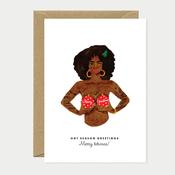 Christmas Card - Merry Titsmas