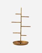 Jewellery Stand - Brushed Brass Finish