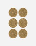 Coasters - Natural - Set Of 6