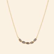 Necklace - Eternal Flame - Grey Labradorite image