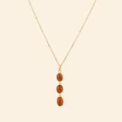 Necklace - Moonlit Waters - Orange Kyanite