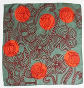 Mini Scarf - Silk - Mandalay Khaki
