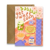 Greeting Card - Get Well Soon - Irish Cures Card