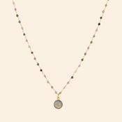 Necklace - Zion - Grey Labradorite image