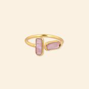 Ring - Dual Guardian - Pink Cherry Crackle