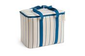 Cooler Bag - Outdoor Market - Beige W/Blue Stripe