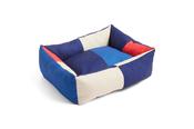 Dog Bed - Medium/Zip - Red &amp; Blue
